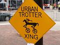 Urban Trotter Xing sign
